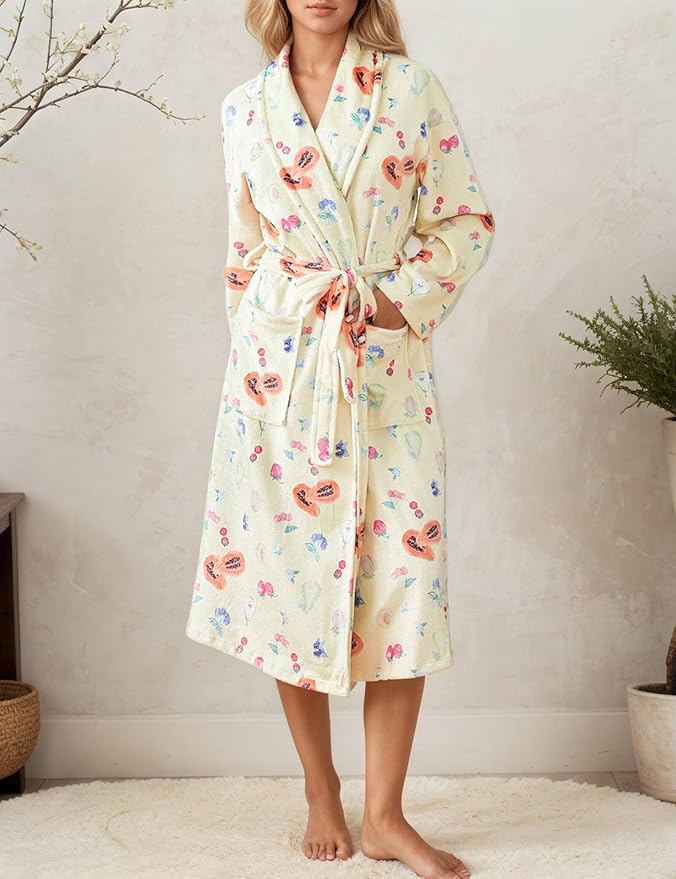 Women's Flannel Robe