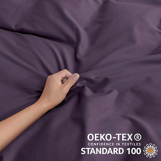 Linen Duvet Cover Set - King - 3 Piece
