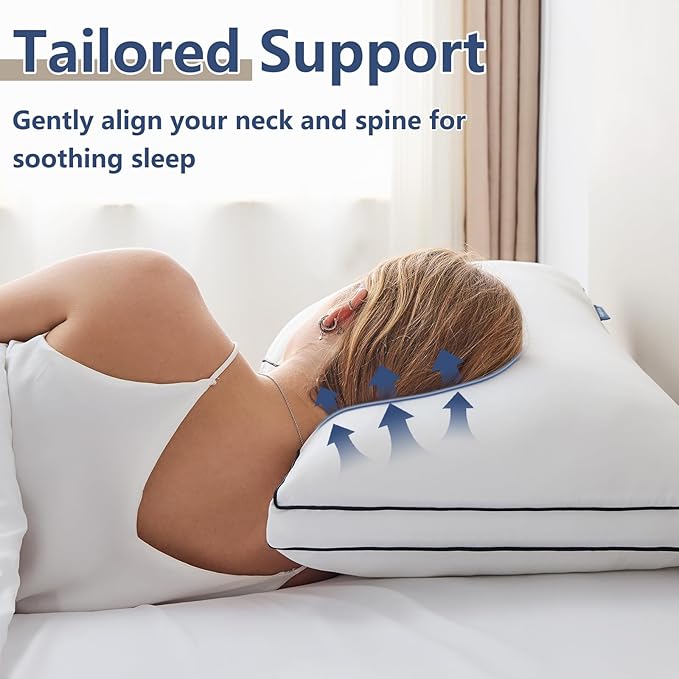 Down Alternative Bed Pillow - King - 2 Pack