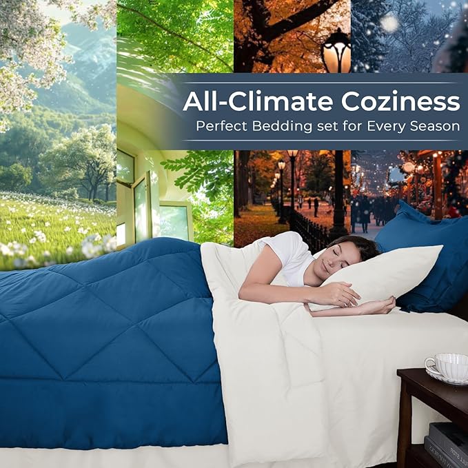 Comforter Set - Queen - 7 Piece