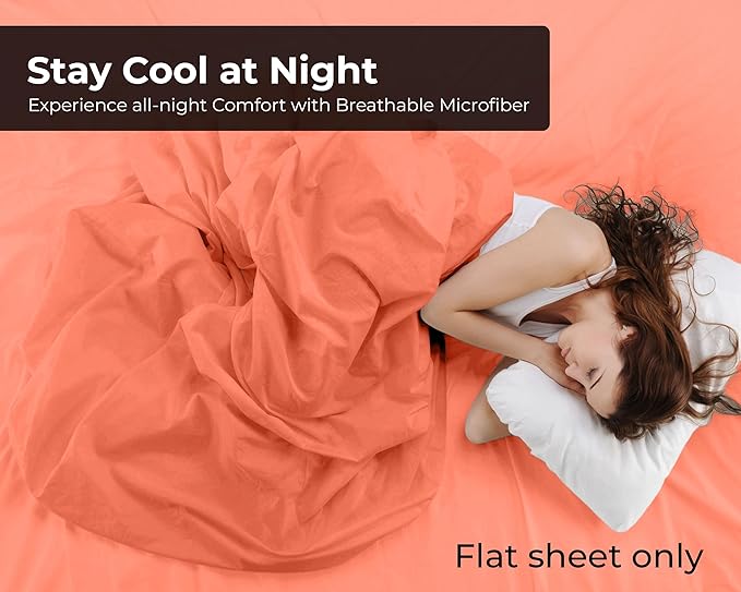 Microfiber Flat Sheet - Twin XL