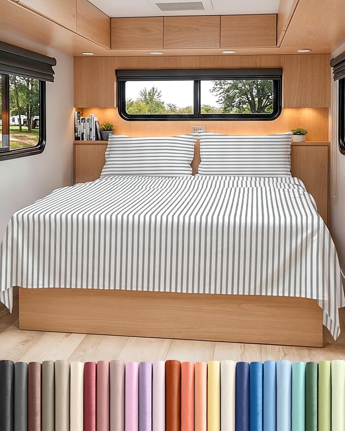 Cooling Bed Sheet Set - Queen - 4 Piece