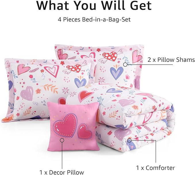 Comforter Set - Full - 4 Piece