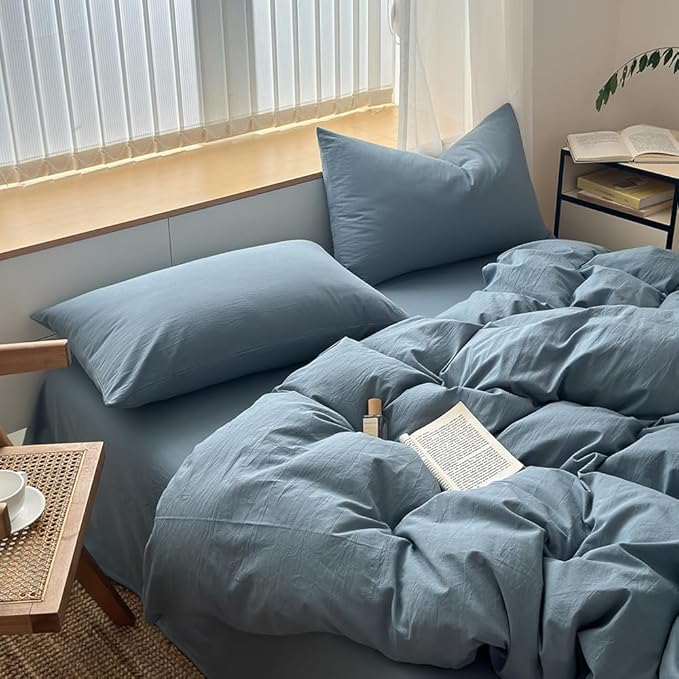 Linen Duvet Cover Set - King