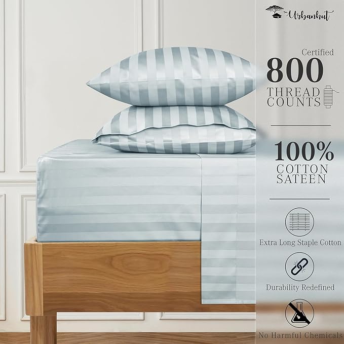 Bed Sheet Set - Twin - 16 in Deep Pocket - 4 Piece