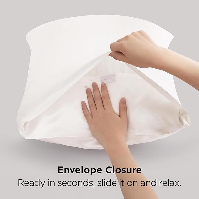 Satin Pillowcase Set - Standard - 20 x 26 in - 2 Piece