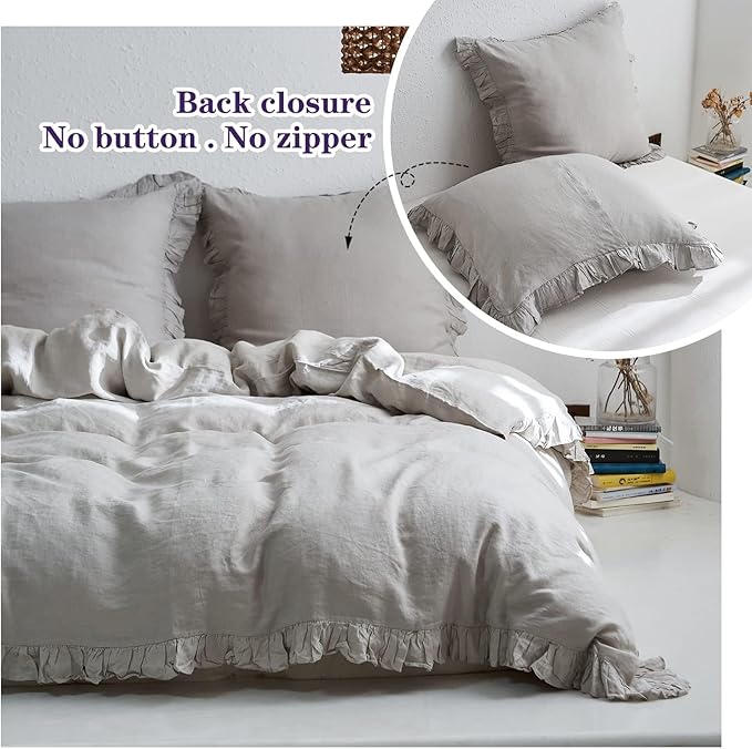 Linen Pillowcase Set - 26 x 26 in - 2 Piece