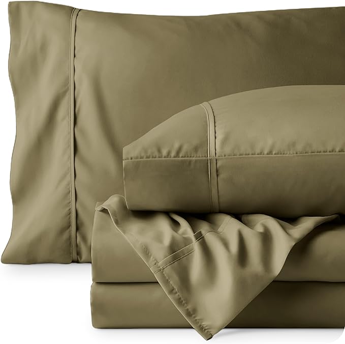 Microfiber Bed Sheet Set - Full - 4 Piece