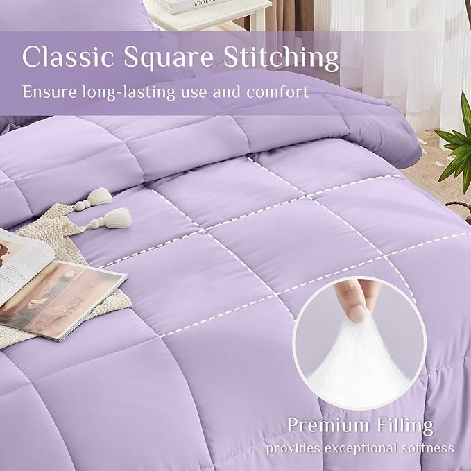 Down Alternative Comforter Set - King - 7 Piece