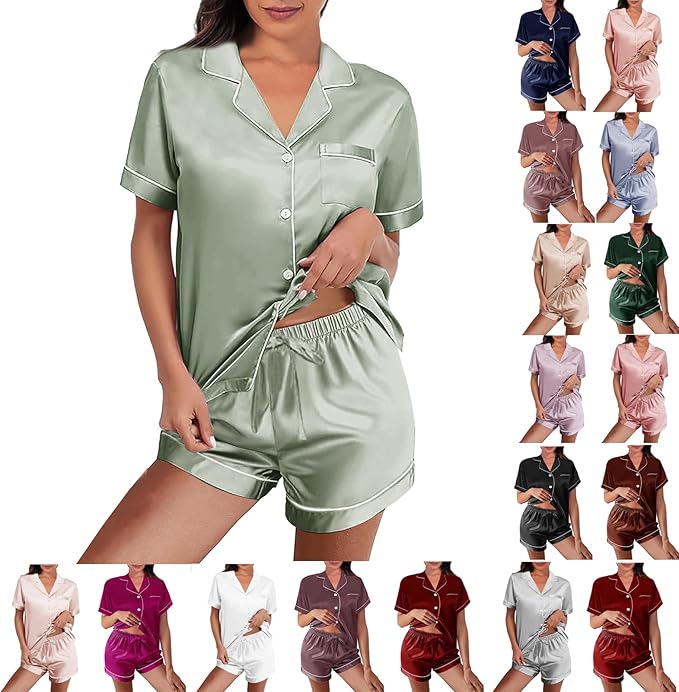 Satin Pajama Set