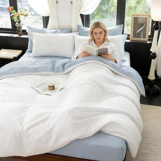 Linen Duvet Cover Set - King