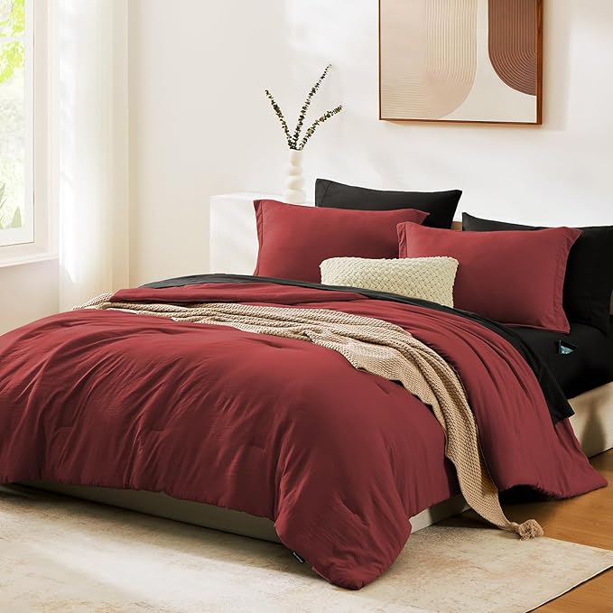 Comforter Set - Queen - 7 Piece