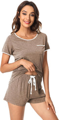 Women's Bamboo Cooling Pajama Set - Short Sleeve - 2 Piece