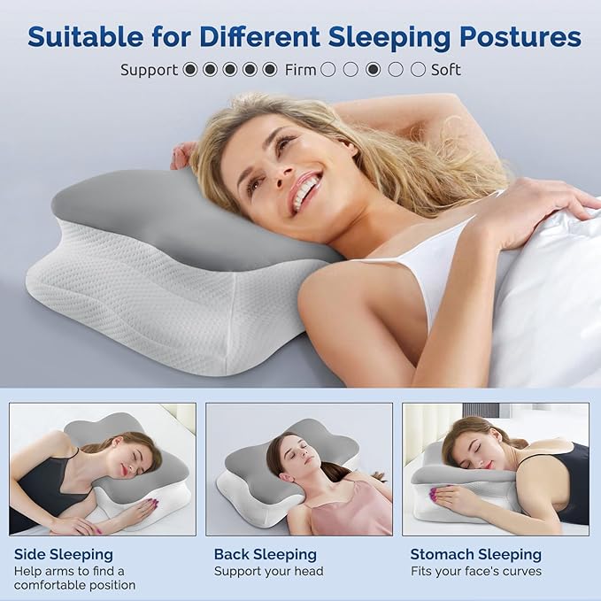 Memory Foam Cooling Bed Pillow