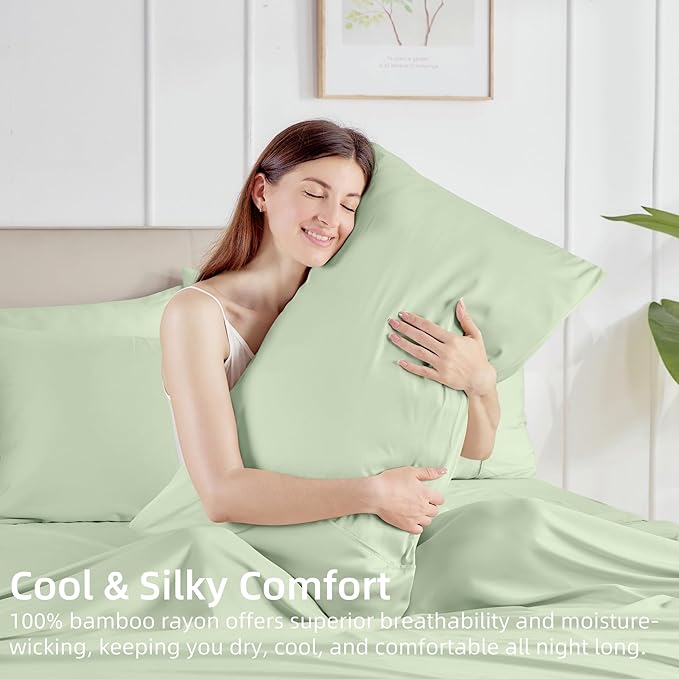 Bamboo Bed Sheet Set - Standard - 2 Pack