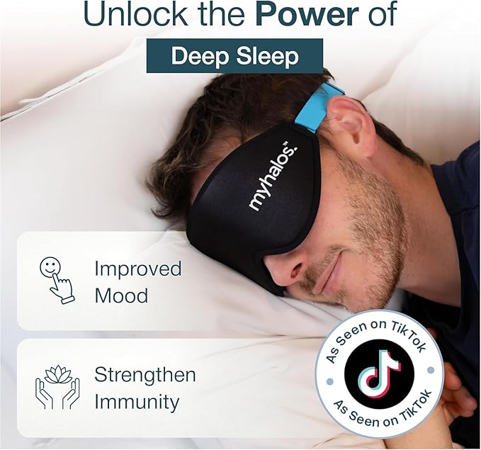 Memory Foam Blackout Sleep Mask
