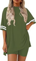 Shorts Pajama Set - Short Sleeve - 2 Piece