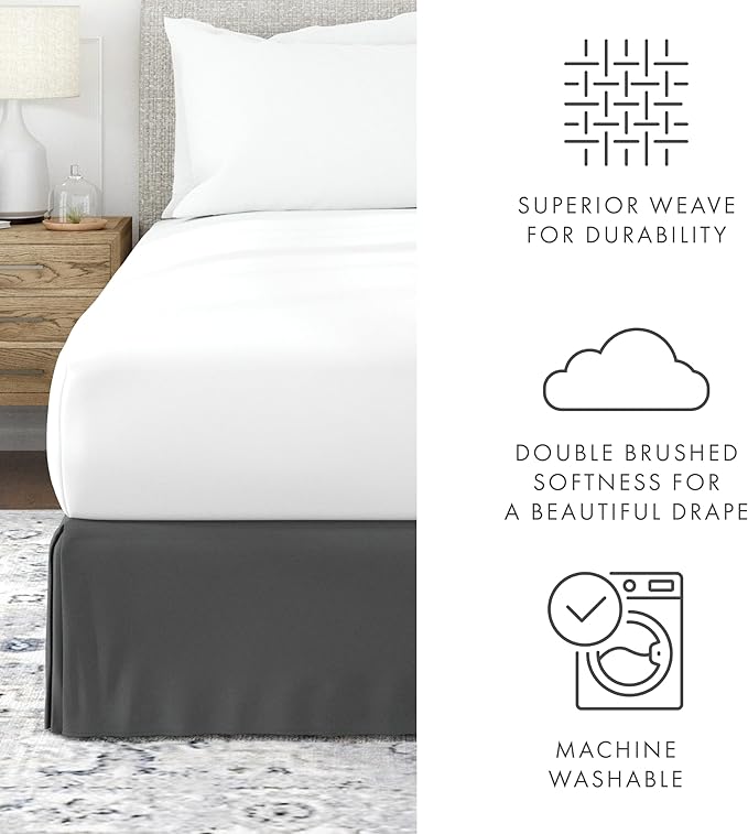 Linen Bed Skirt - King