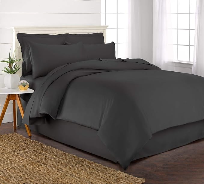 Bamboo Cooling Duvet Cover Set - King - 3 Piece