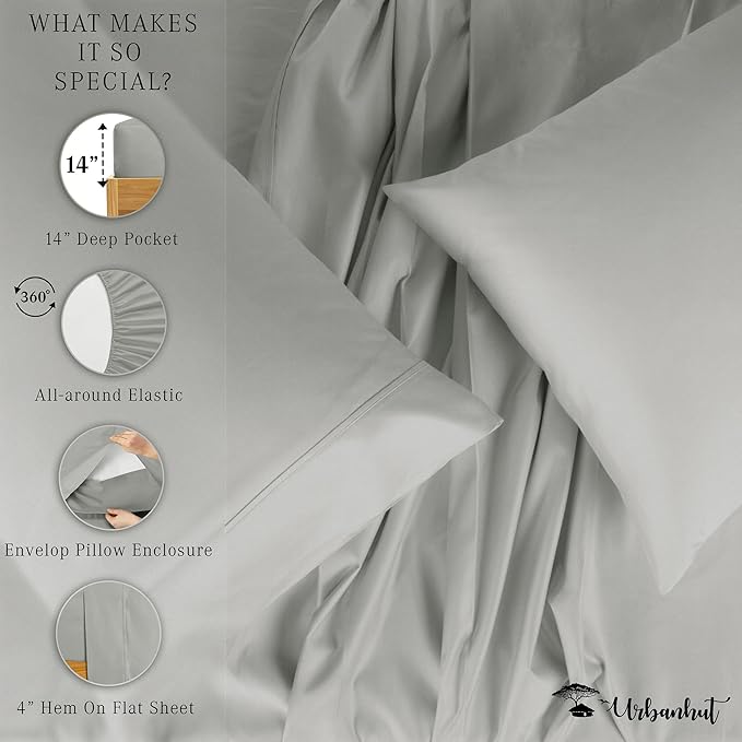 Bed Sheet Set - Twin - 4 Piece