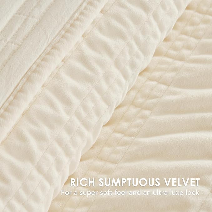 Velvet Quilt Set - King