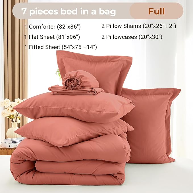 Comforter Set - Full - 7 Piece