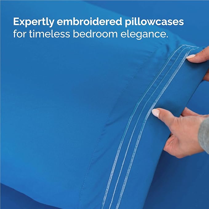 Cooling Bed Sheet Set - Full - 4 Piece