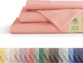 100% Cotton Bed Sheet Set - Queen - 4 Piece