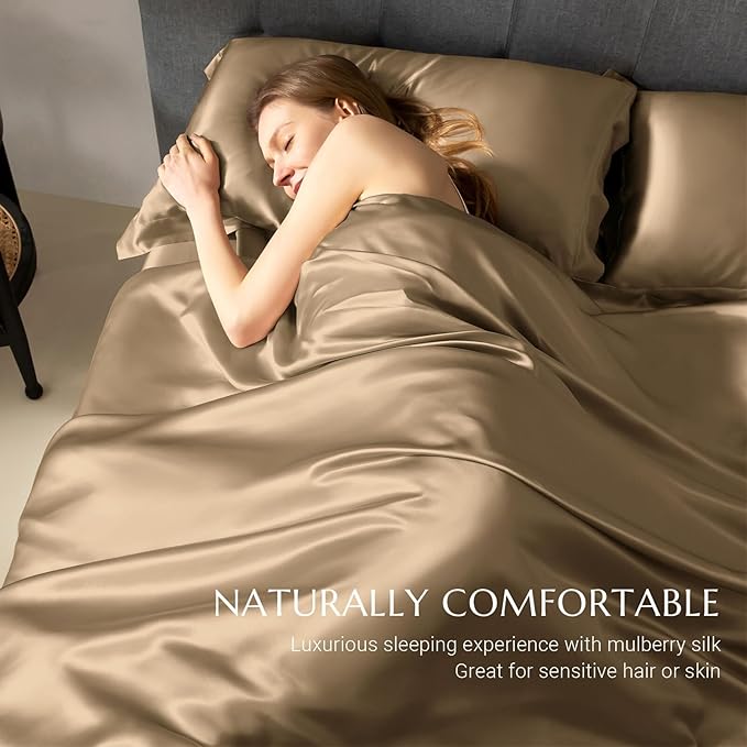 Mulberry Silk Duvet Cover - Twin