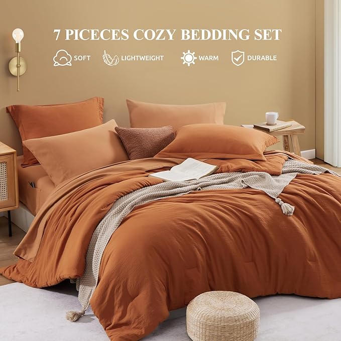 Comforter Set - Full - 7 Piece