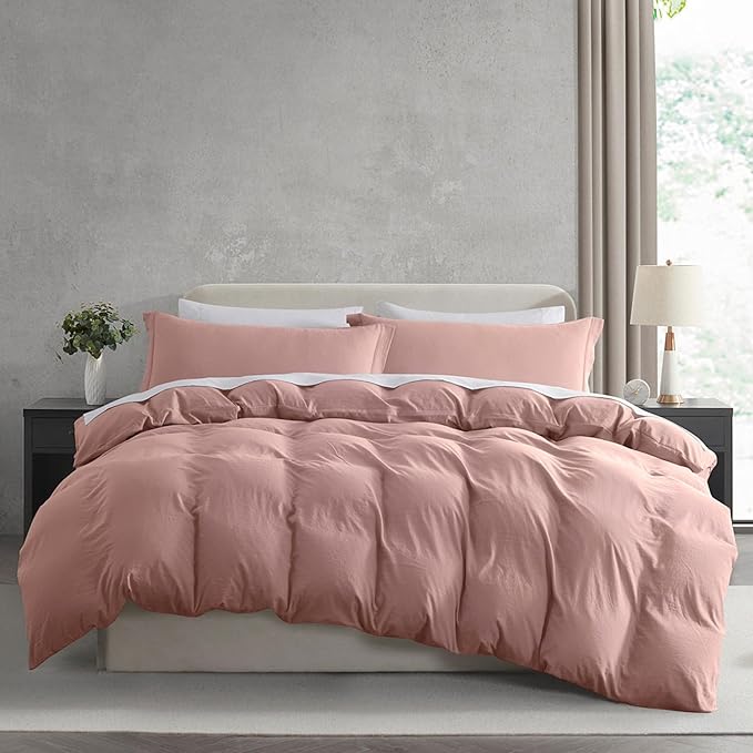 Duvet Cover Set - Full - 80 x 90 in - 3 Piece
