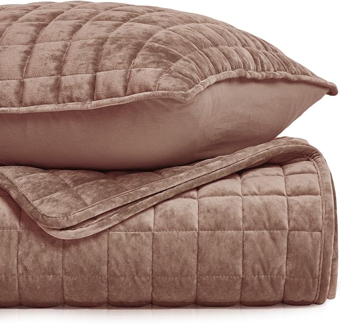 Velvet Quilt Set - Queen