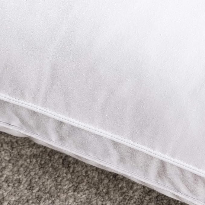 100% Cotton Bed Pillow - King - 2 Piece