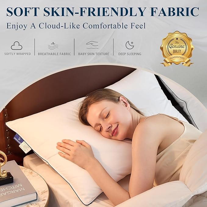 Bed Pillow - Queen - 2 Piece