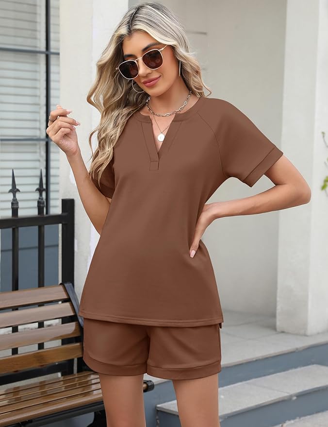 Loungewear Set - Shorts - 2 Piece