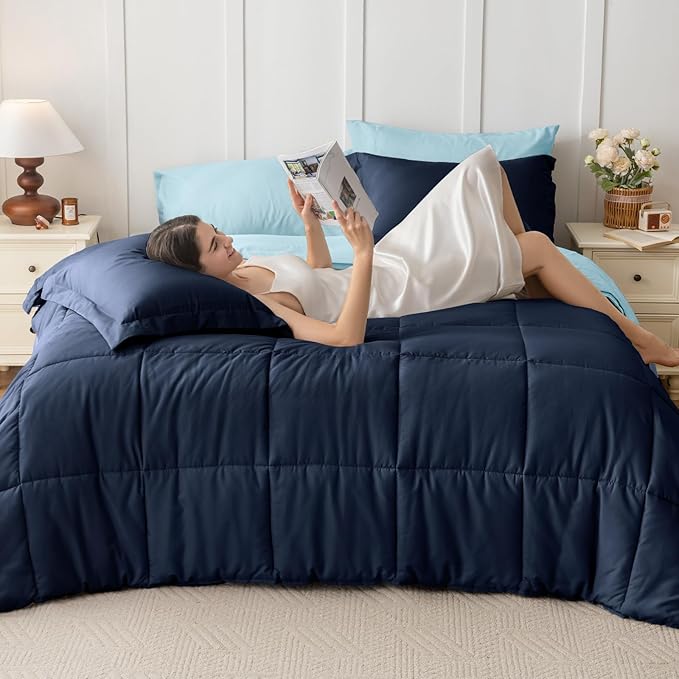 Down Alternative Comforter Set - King - 7 Piece