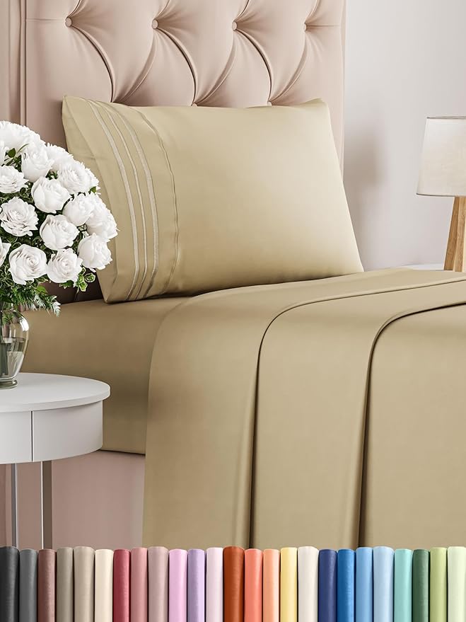 Cooling Bed Sheet Set - Twin XL - 3 Piece