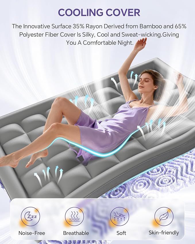 Memory Foam Mattress Topper - Queen