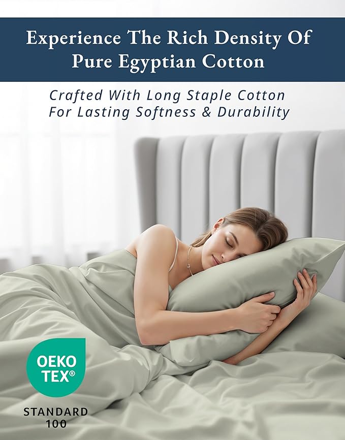 Linen Bed Sheet Set - California King - 16 in Deep Pocket