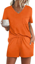 Women's Pajama Set - Short Sleeve - 2 Piece