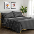 Linen Bed Sheet Set - Queen - 19 in Deep Pocket - 4 Piece