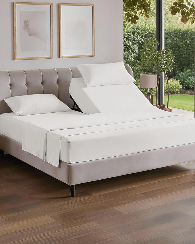 Cooling Bed Sheet Set - King - 4 Piece