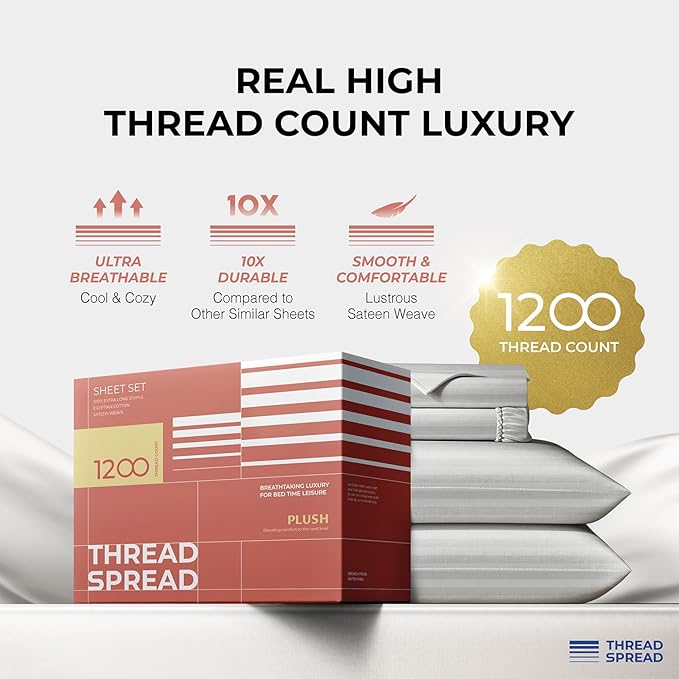 Cooling Bed Sheet Set - King - 4 Piece