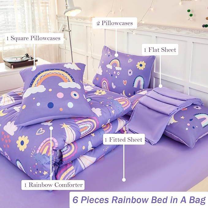 Comforter Set - Queen - 6 Piece
