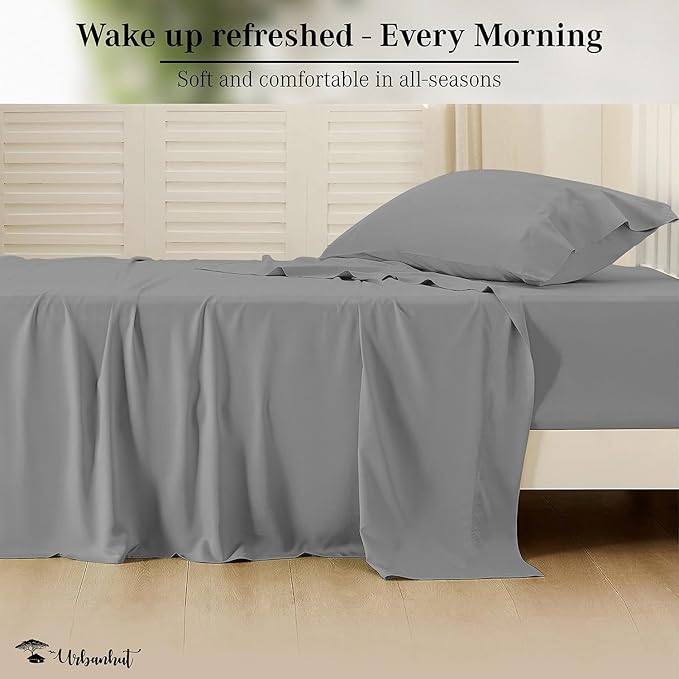 Bed Sheet Set - Twin - 16 in Deep Pocket - 3 Piece