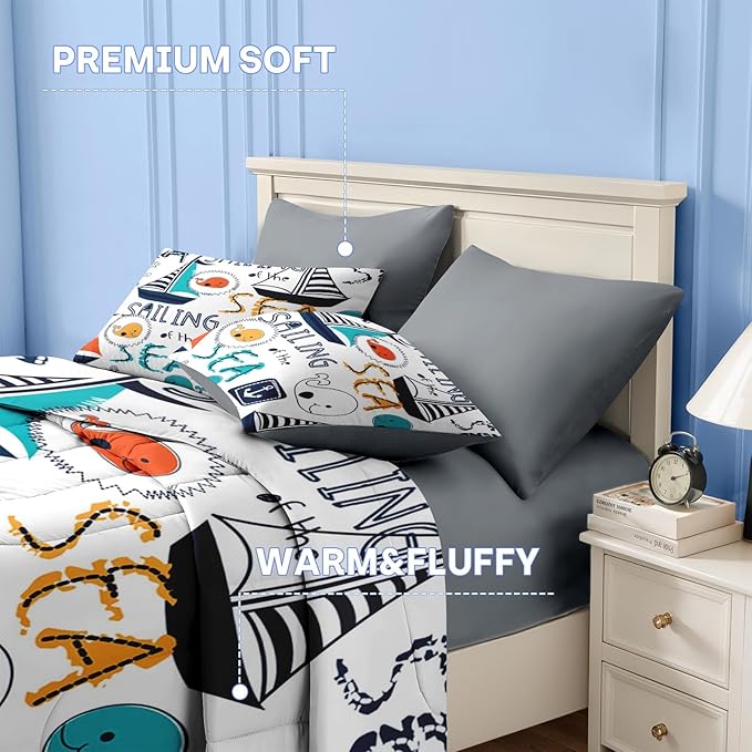 Comforter Set - Twin - 5 Piece