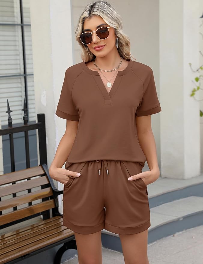 Loungewear Set - Shorts - 2 Piece