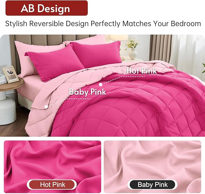 Comforter Set - Queen - 7 Piece