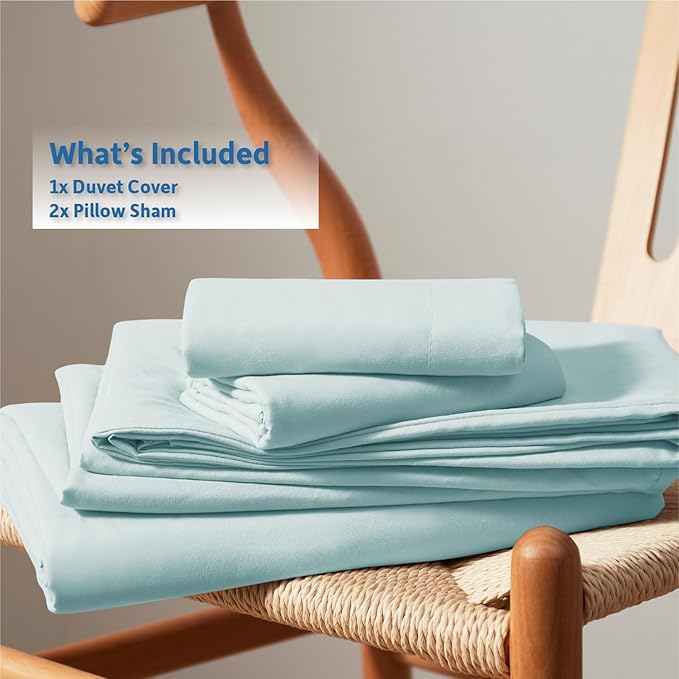 Duvet Cover Set - Full - 80 x 90 in - 3 Piece