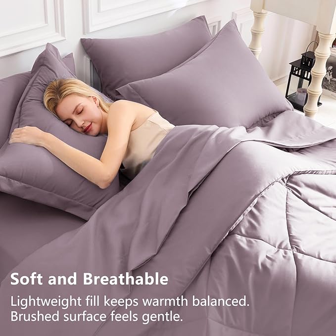 Down Alternative Comforter Set - King - 7 Piece